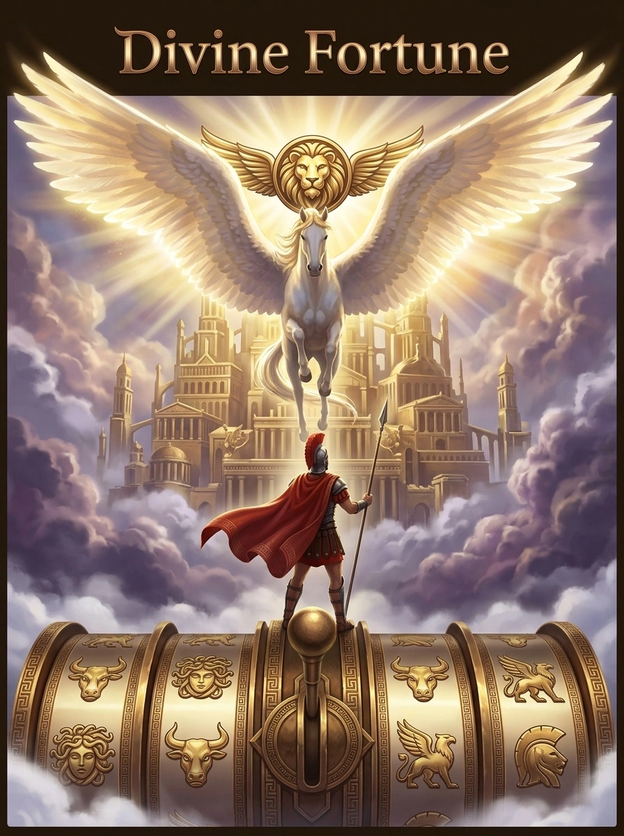 Divine Fortune affiliate landing preview